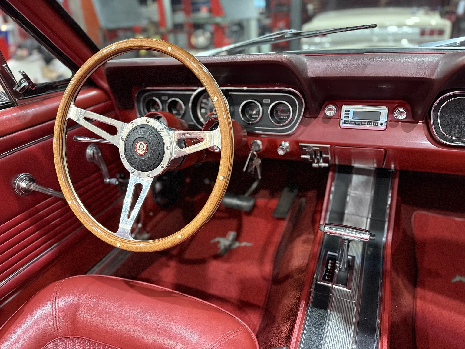 Interior image of 1966 Ford Mustang Convertible (32)