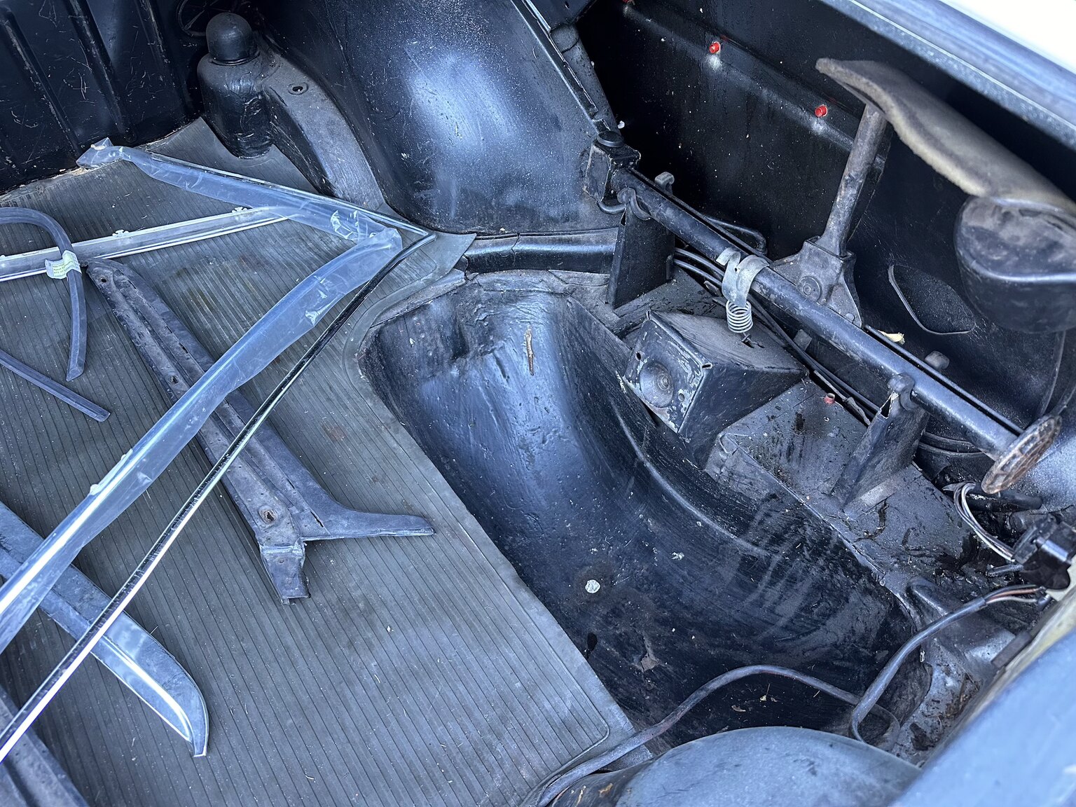 Interiörbild 1974 Mercedes Benz 230.6