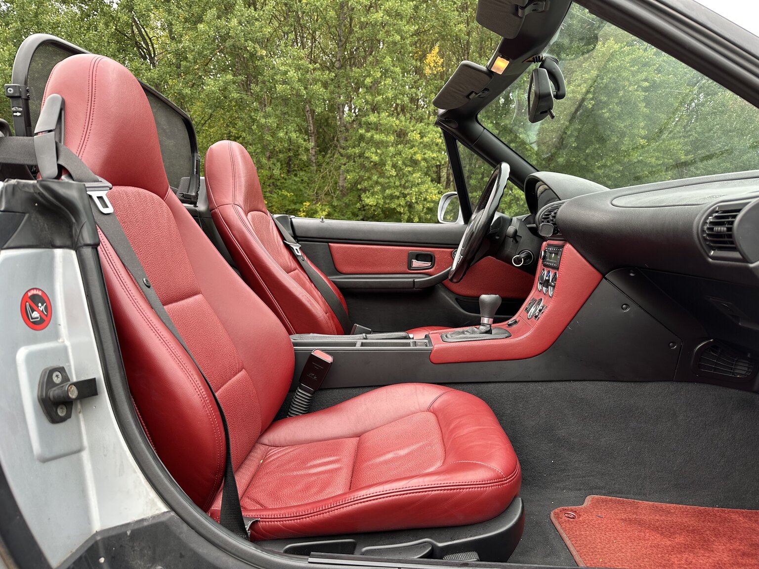 Interiörbild 1997 BMW Z3 2.8 Roadster