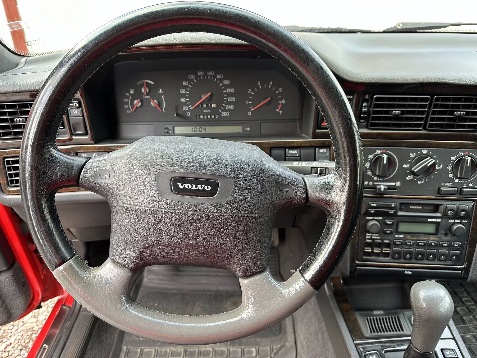 Interiörbild 1997 Volvo 850 R