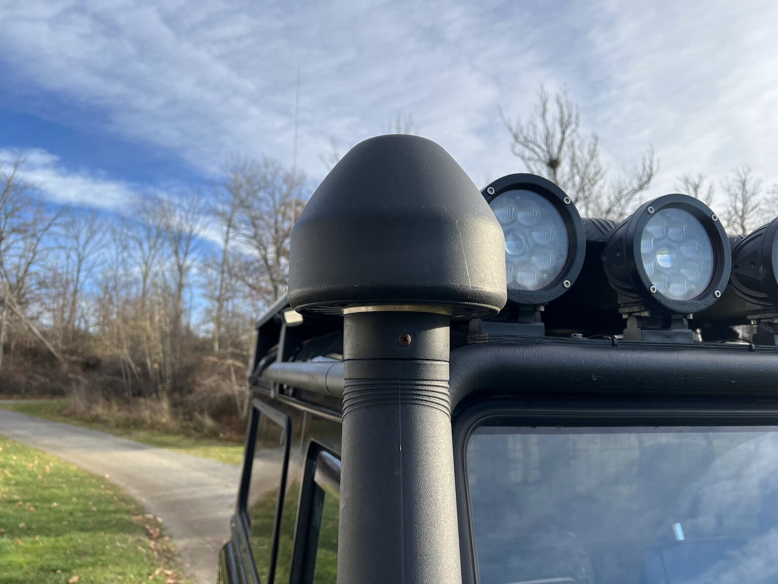 Exteriörbild på 2002 Land Rover Defender 90 2.5 Td5