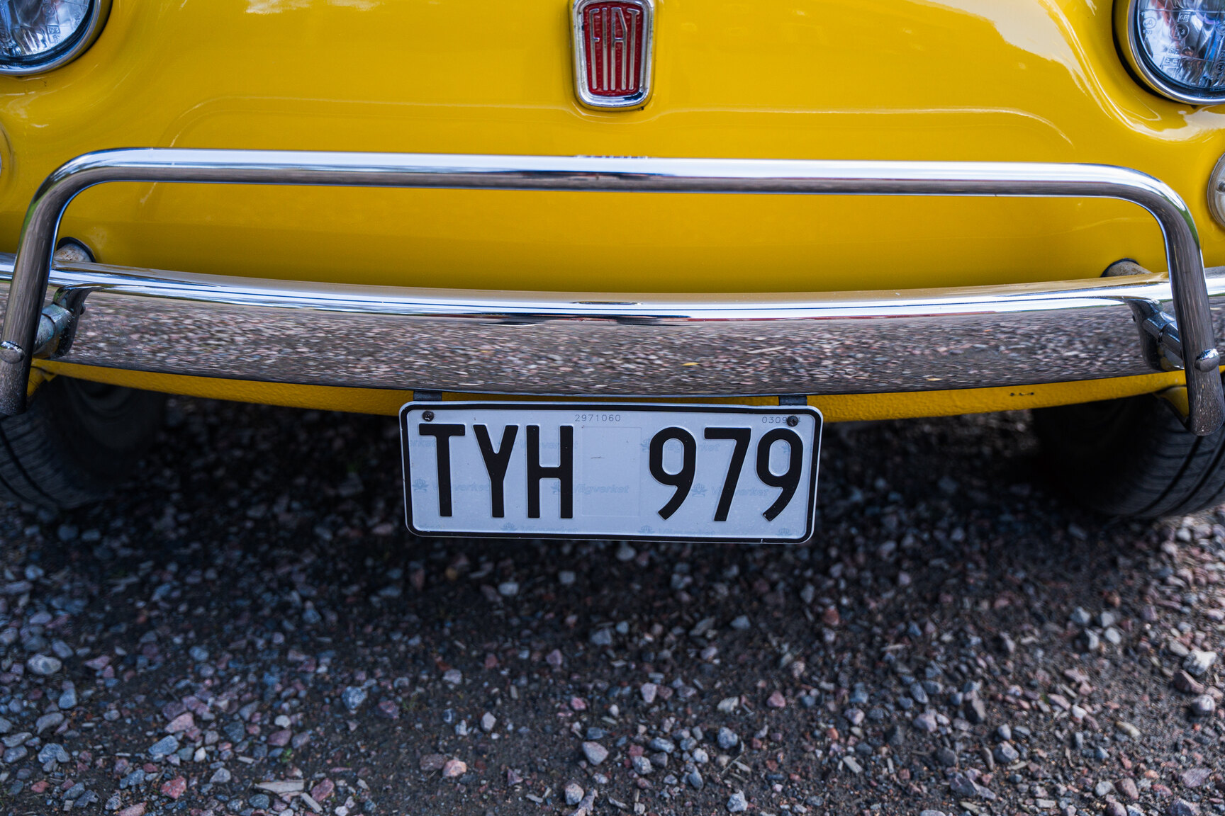 Exterior image of 1972 Fiat 500L