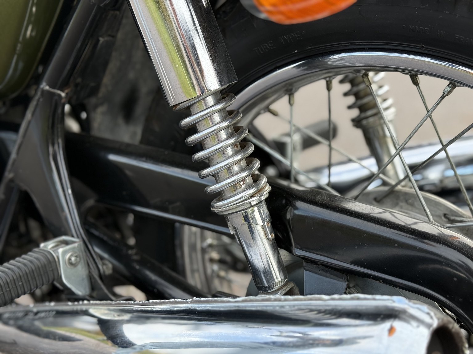 Image of 1973 Honda CB350 Four mechanics