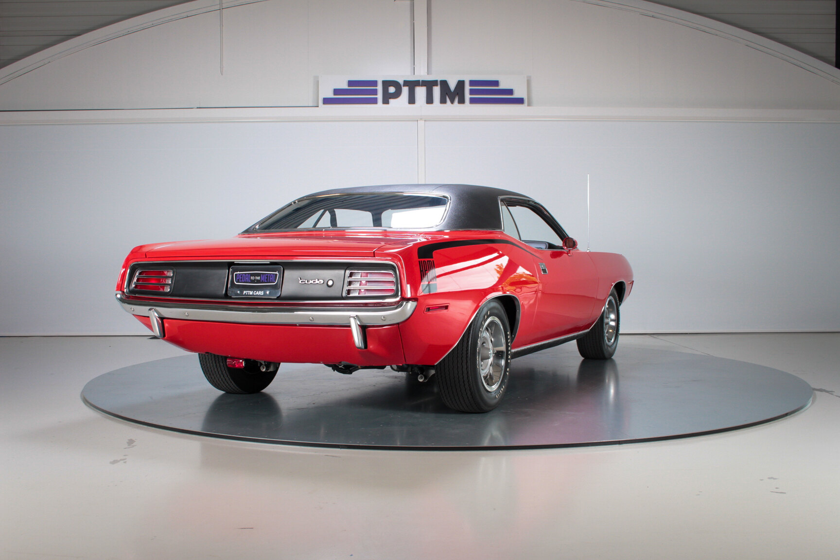 Exteriörbild på 1970 Plymouth Hemi Cuda