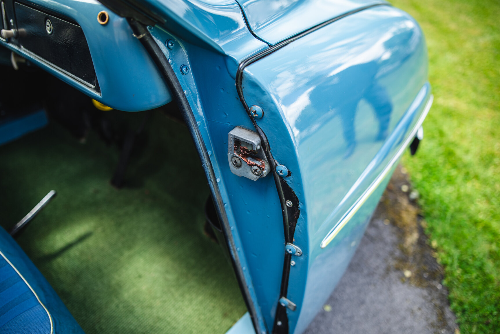 Interior image of 1959 SAAB 93B De Luxe