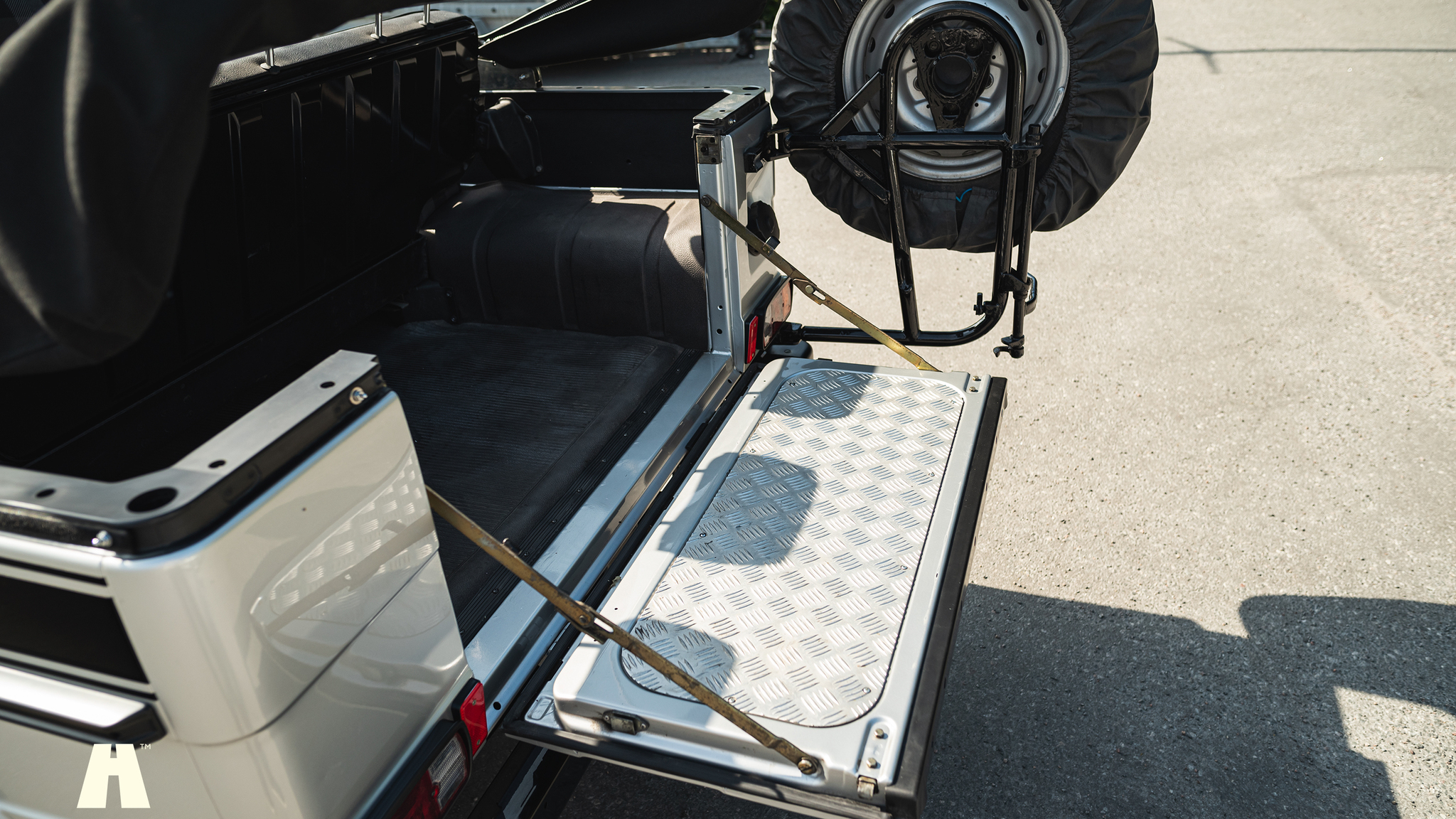 Interiörbild 1985 Mercedes 230GE Cabrio