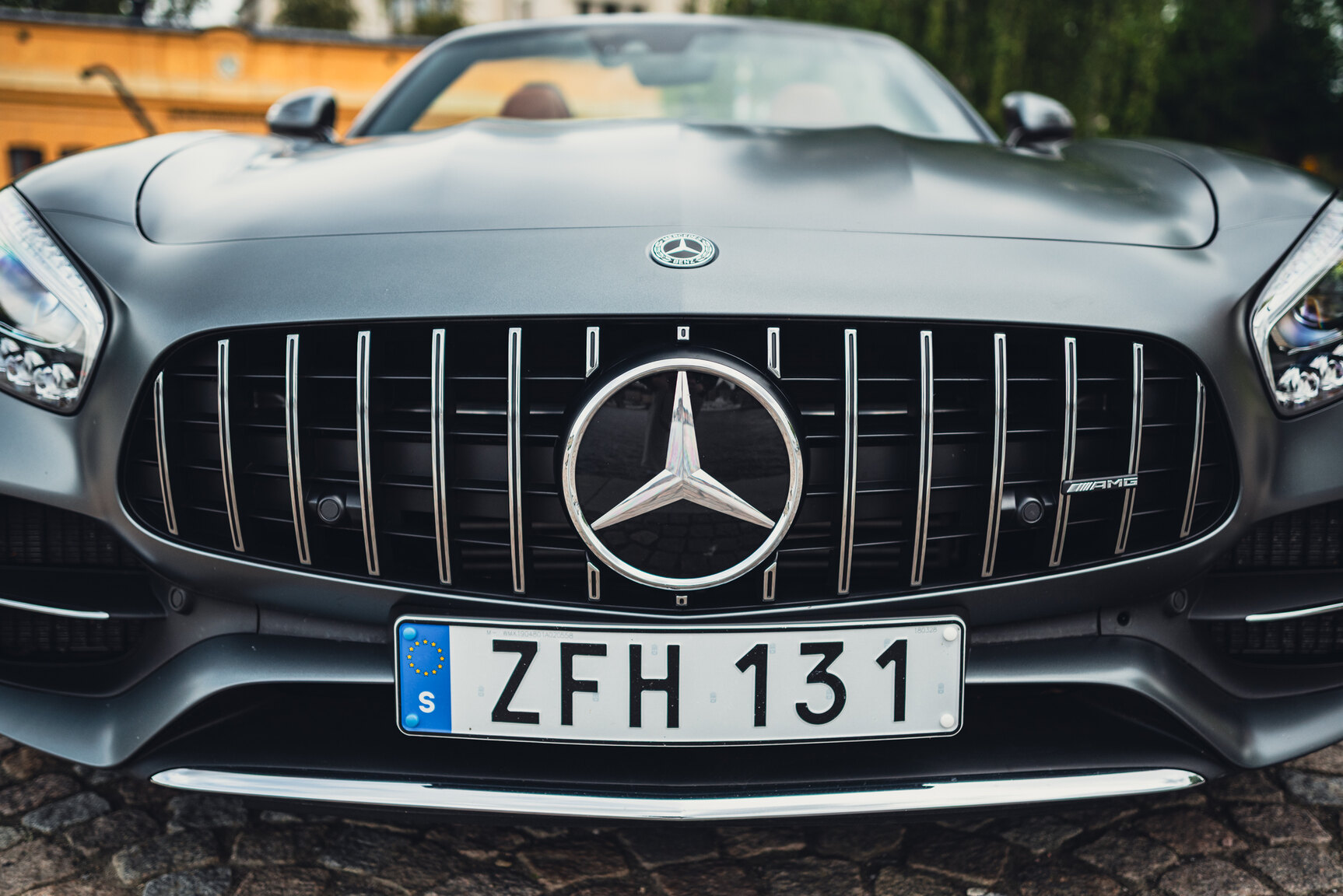 Exterior image of 2018 Mercedes-Benz AMG GT C