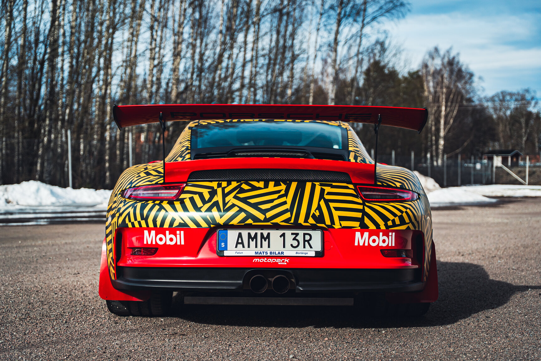 Exteriörbild på 2016 Porsche 911 GT3 RS PDK "Rally Build"