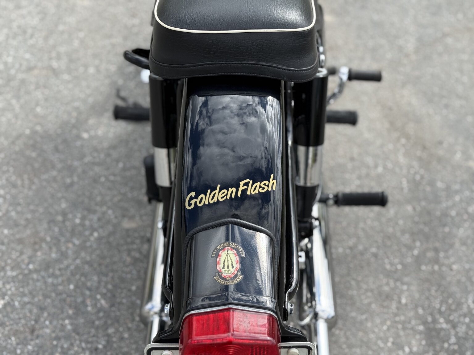 Exterior image of 1956 BSA 650 Golden Flash