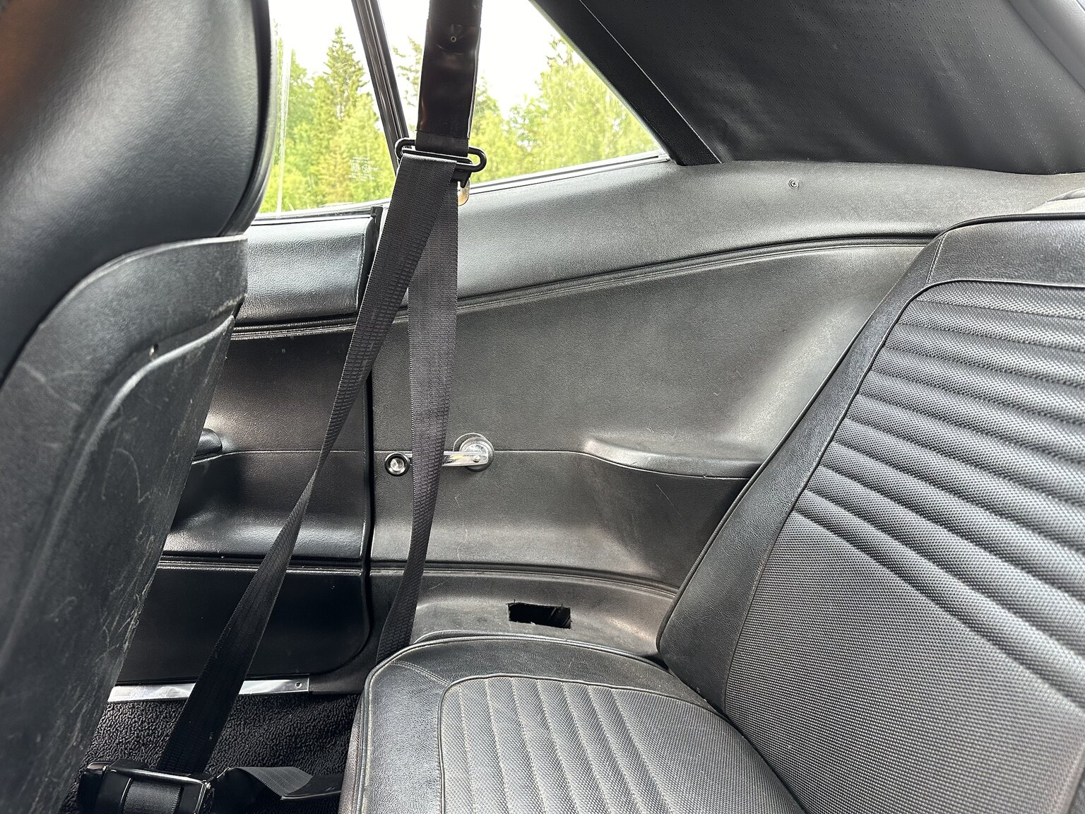 Interiörbild 1970 Plymouth Cuda 383