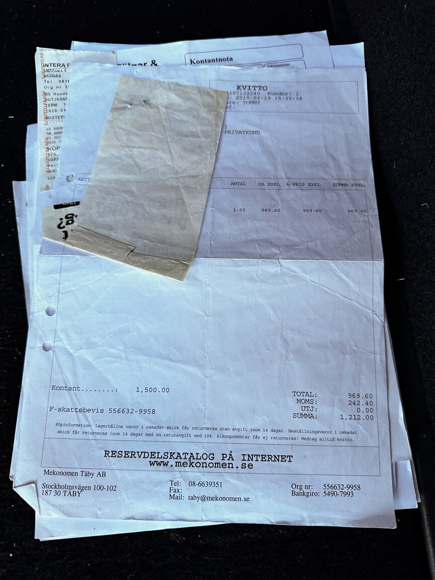 Dokumentation för 1985 Alfa Romeo GTV 6 2.5