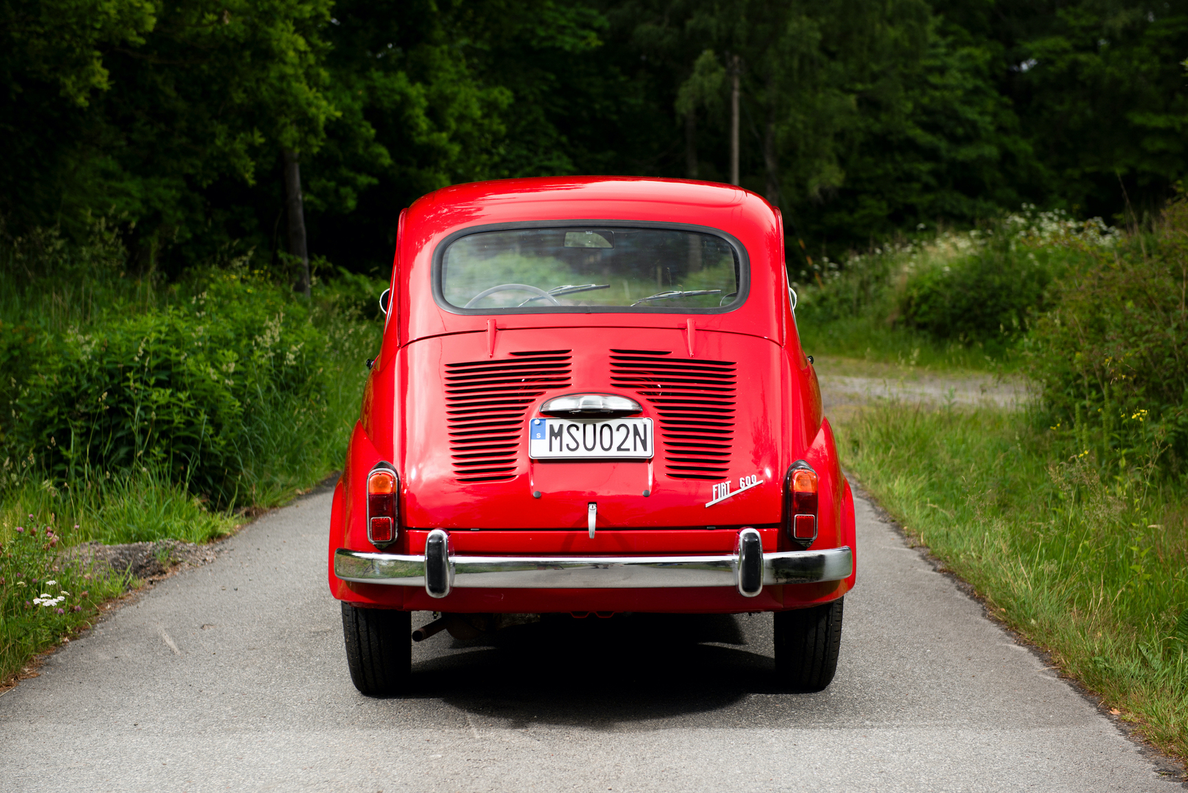 Exteriörbild på 1968 Fiat 600D