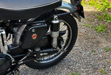 Exterior image of 1952 AJS 16MS 350cc Matchless-replica