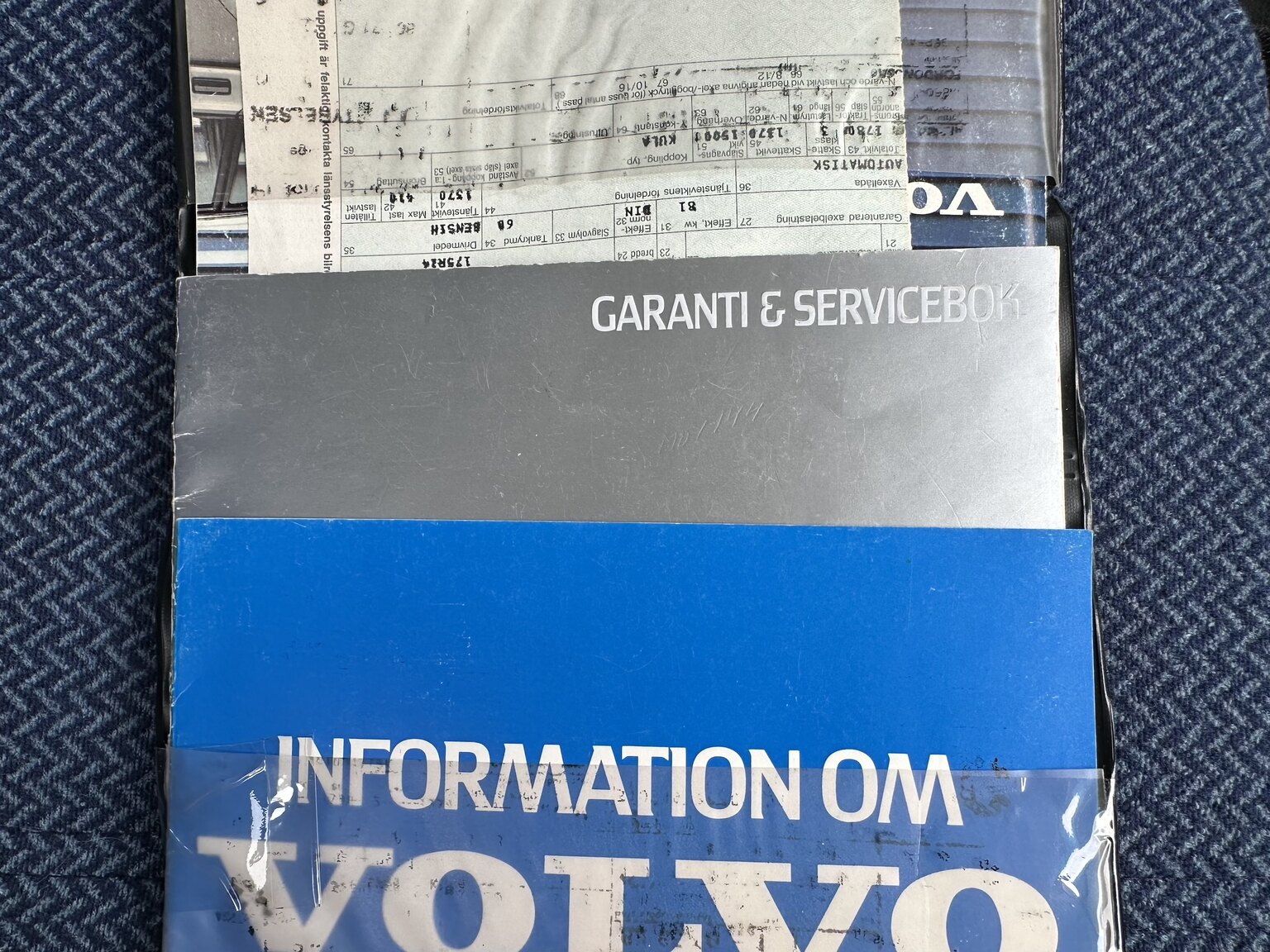 Dokumentation, 1986 Volvo 244