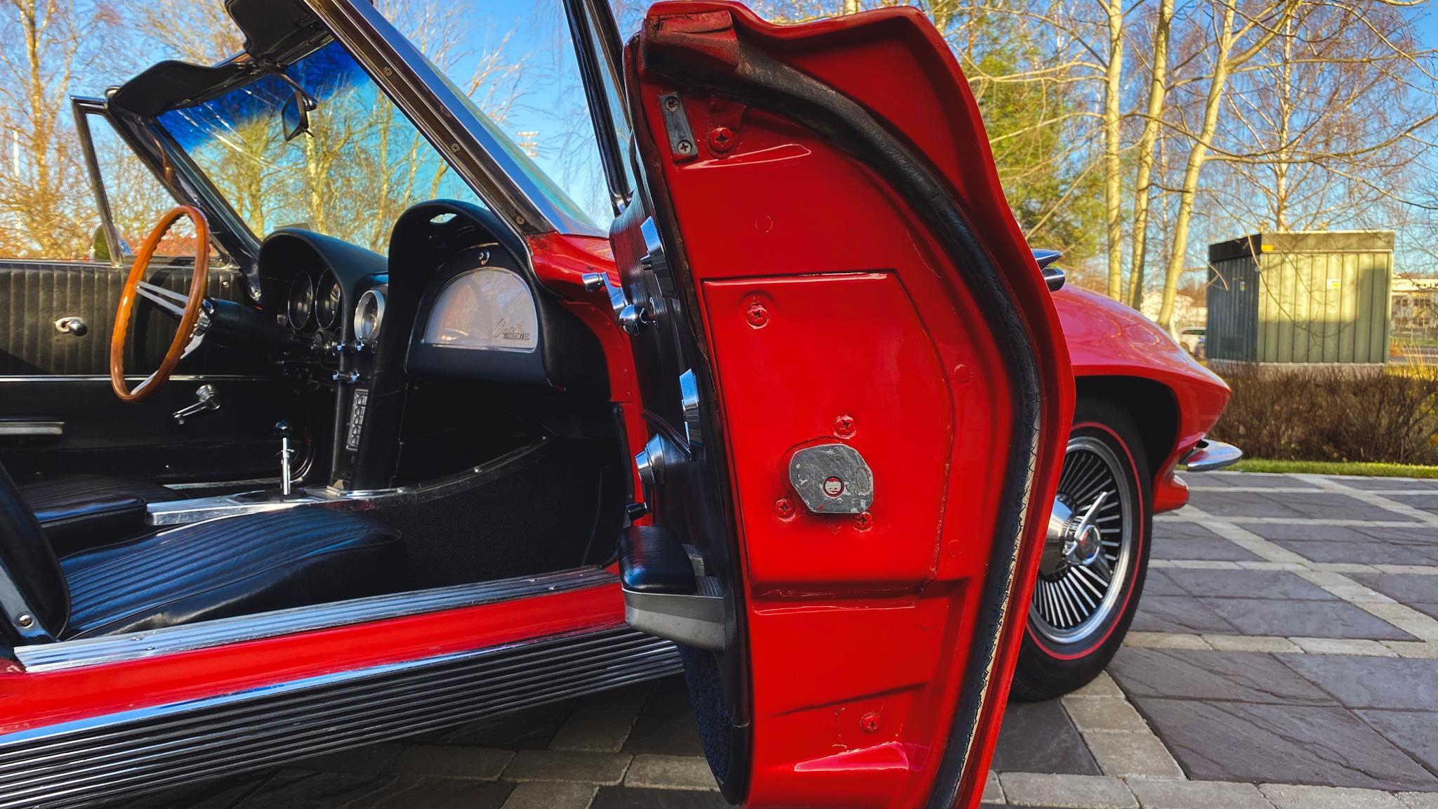 Innenraumfoto von 1963 Corvette C2 Stingray