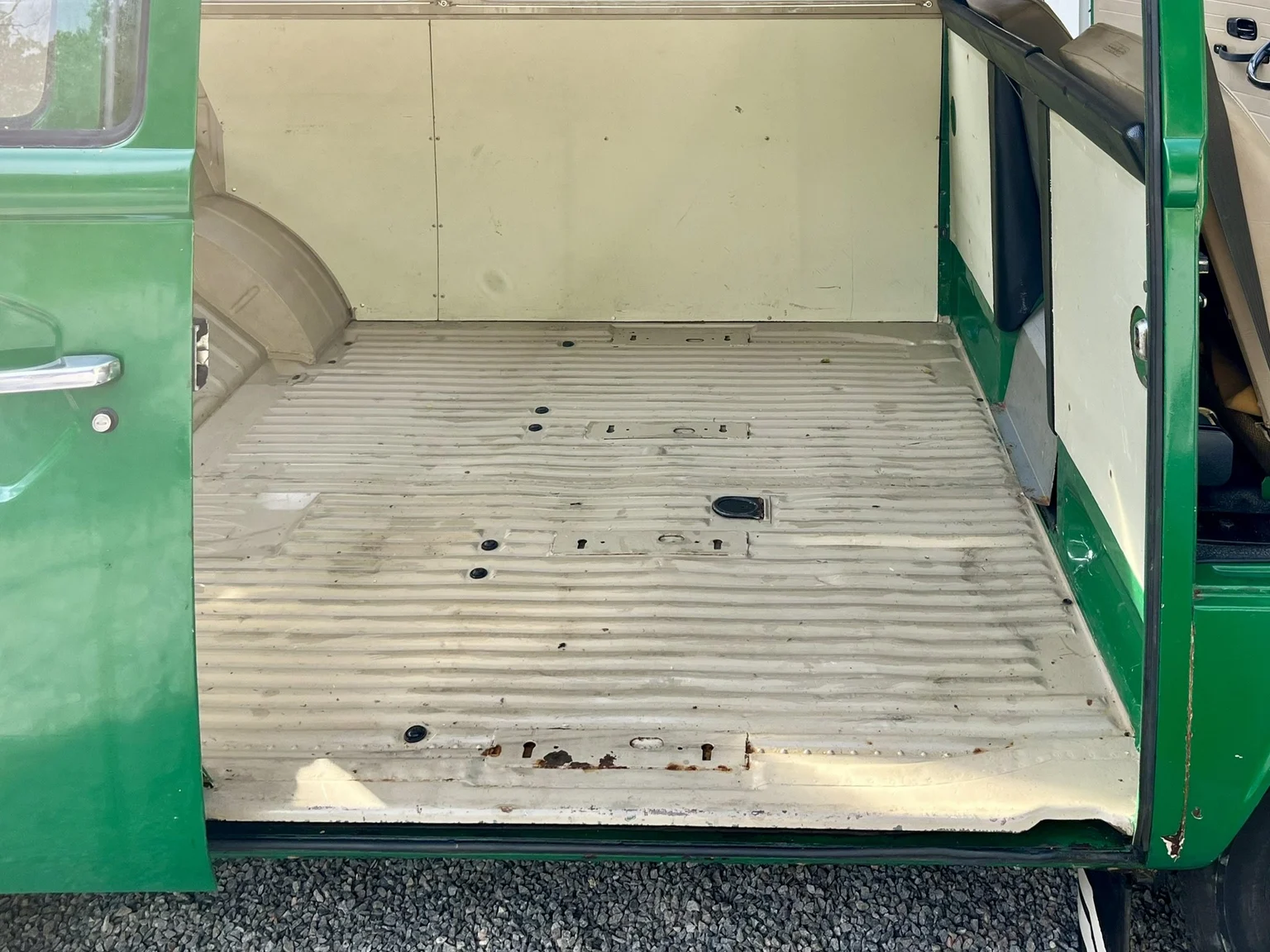 Interiörbild 1974 Volkswagen Transporter T2 (52)