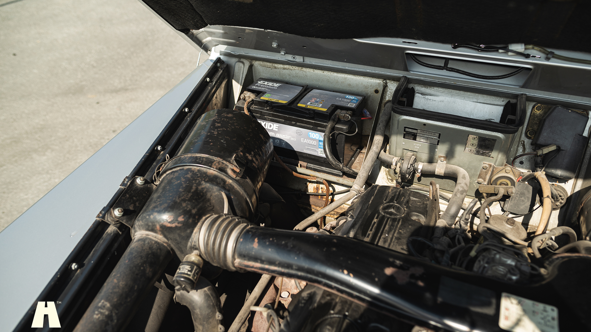 Image of 1985 Mercedes 230GE Cabrio mechanics