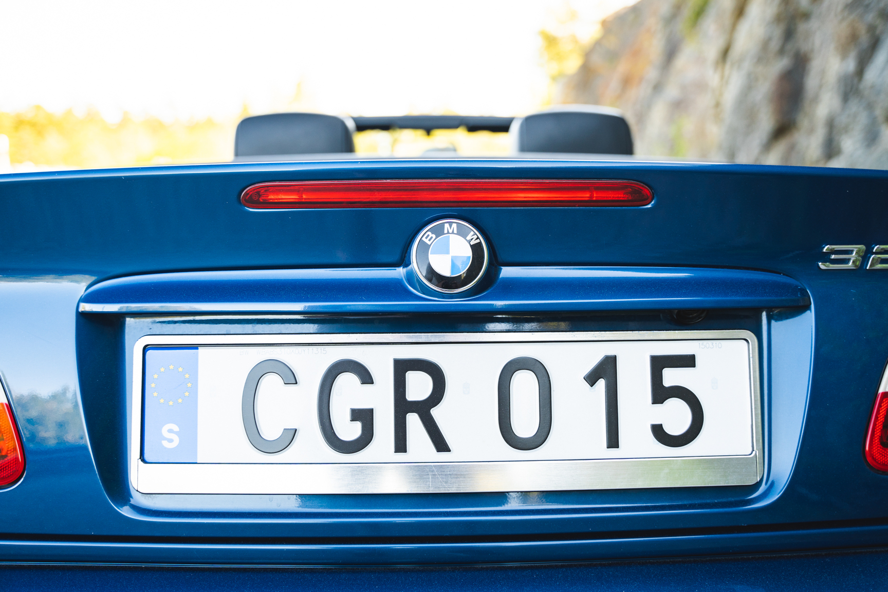 Exteriörbild på 2001 BMW E46 325 Cabriolet