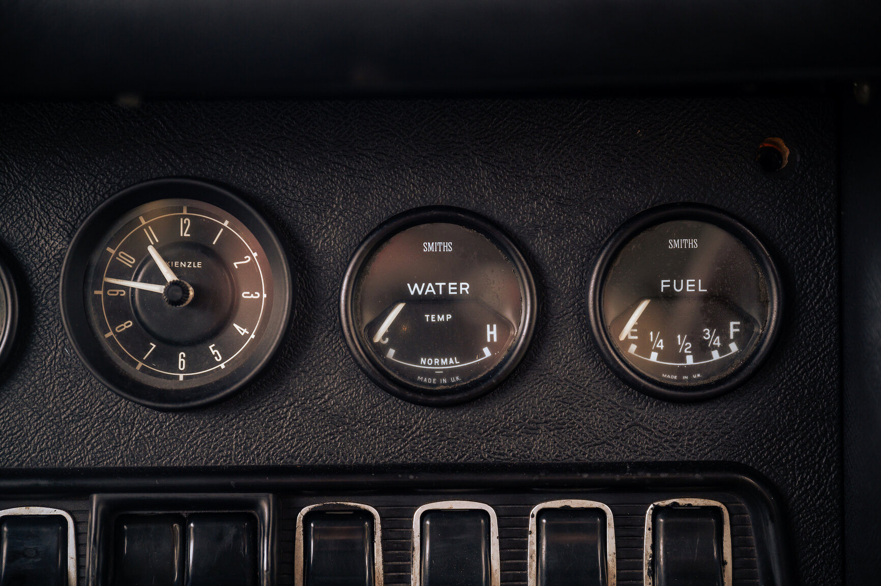 Interiörbild 1973 Jaguar E-Type V12