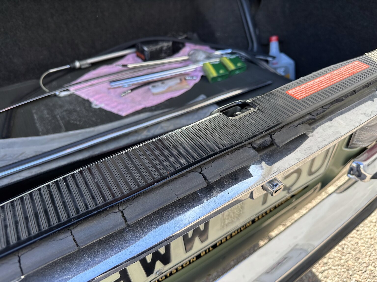 Innenraumfoto von 1975 Mercedes Benz 450 SEL (63)