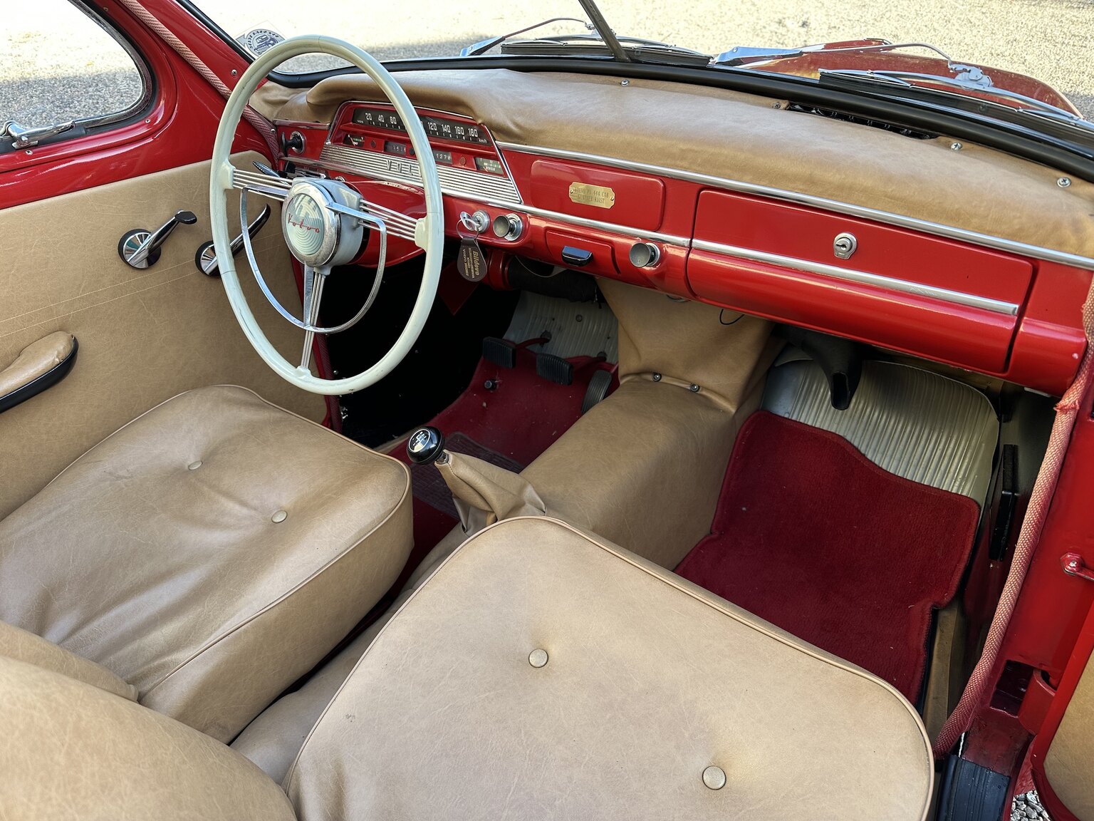 Interior image of 1965 Volvo PV Cabriolet