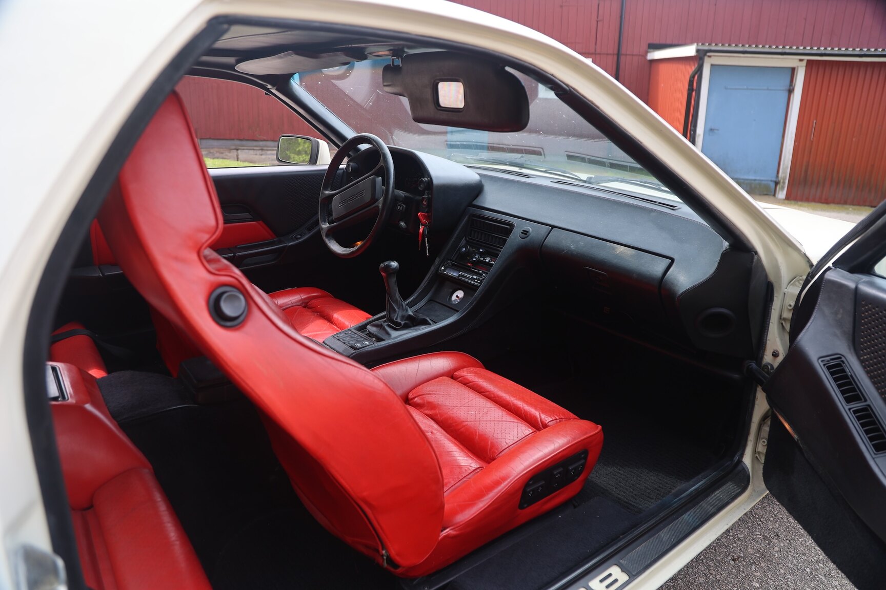 Interiörbild 1981 Porsche 928 S