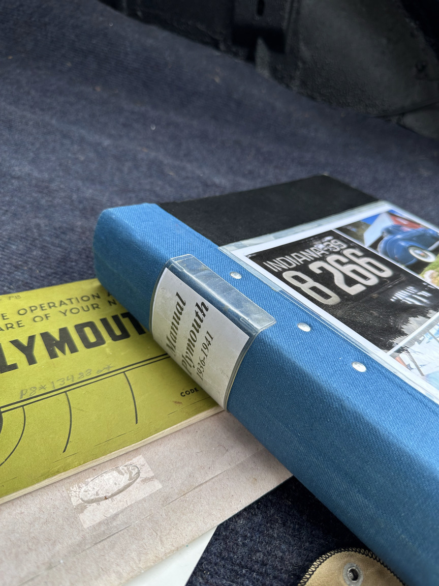 Dokumentation för 1939 Plymouth Road king P8 Coupe  (3)