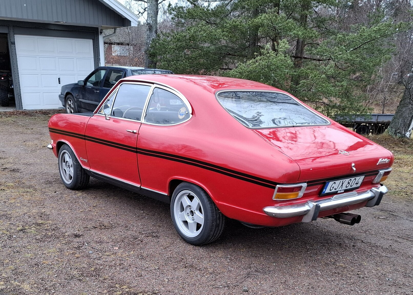 Exteriörbild på 1969 Opel Kadett B rallye