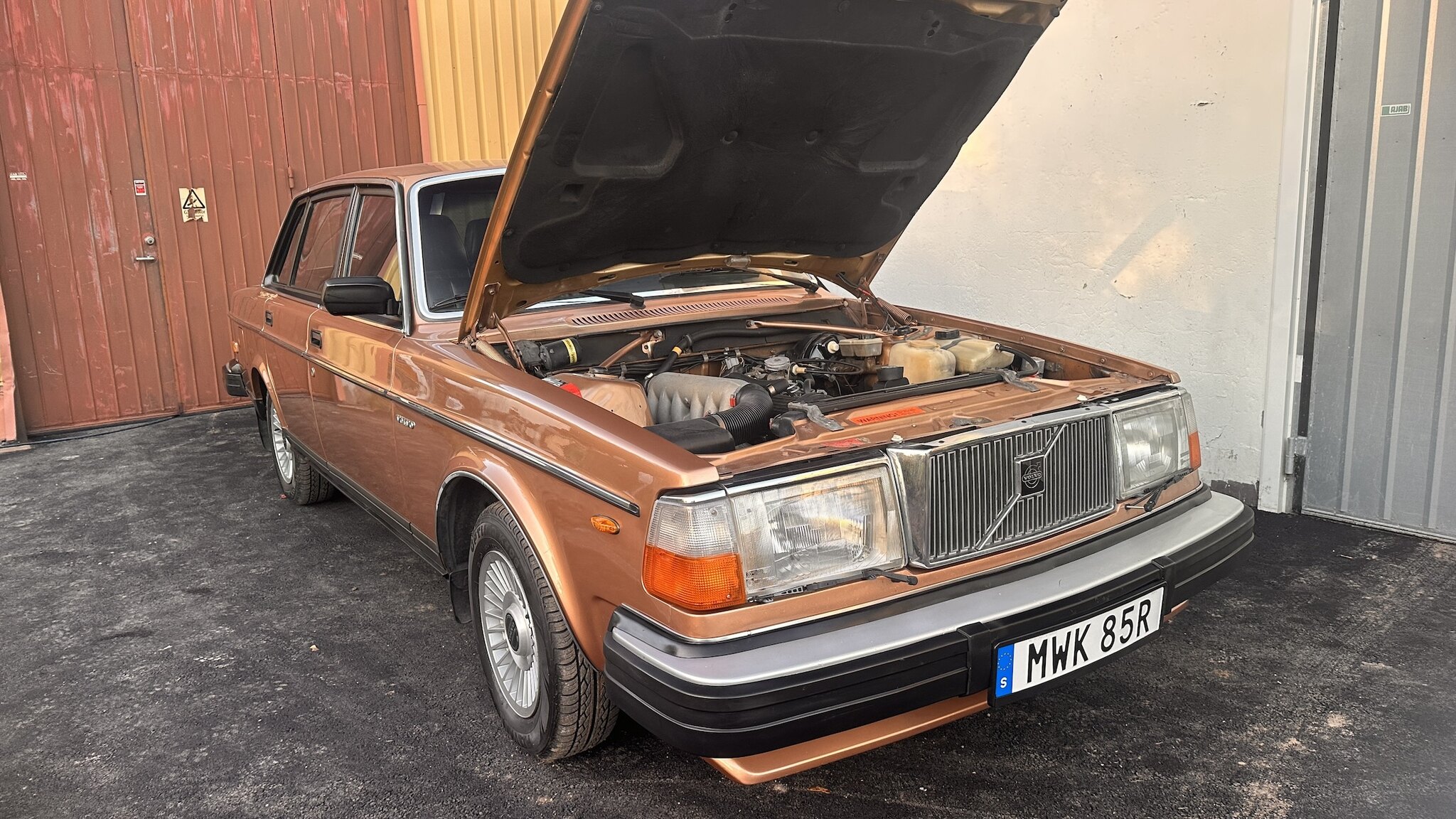 1981 Volvo 244 GLE D6, Mekanik