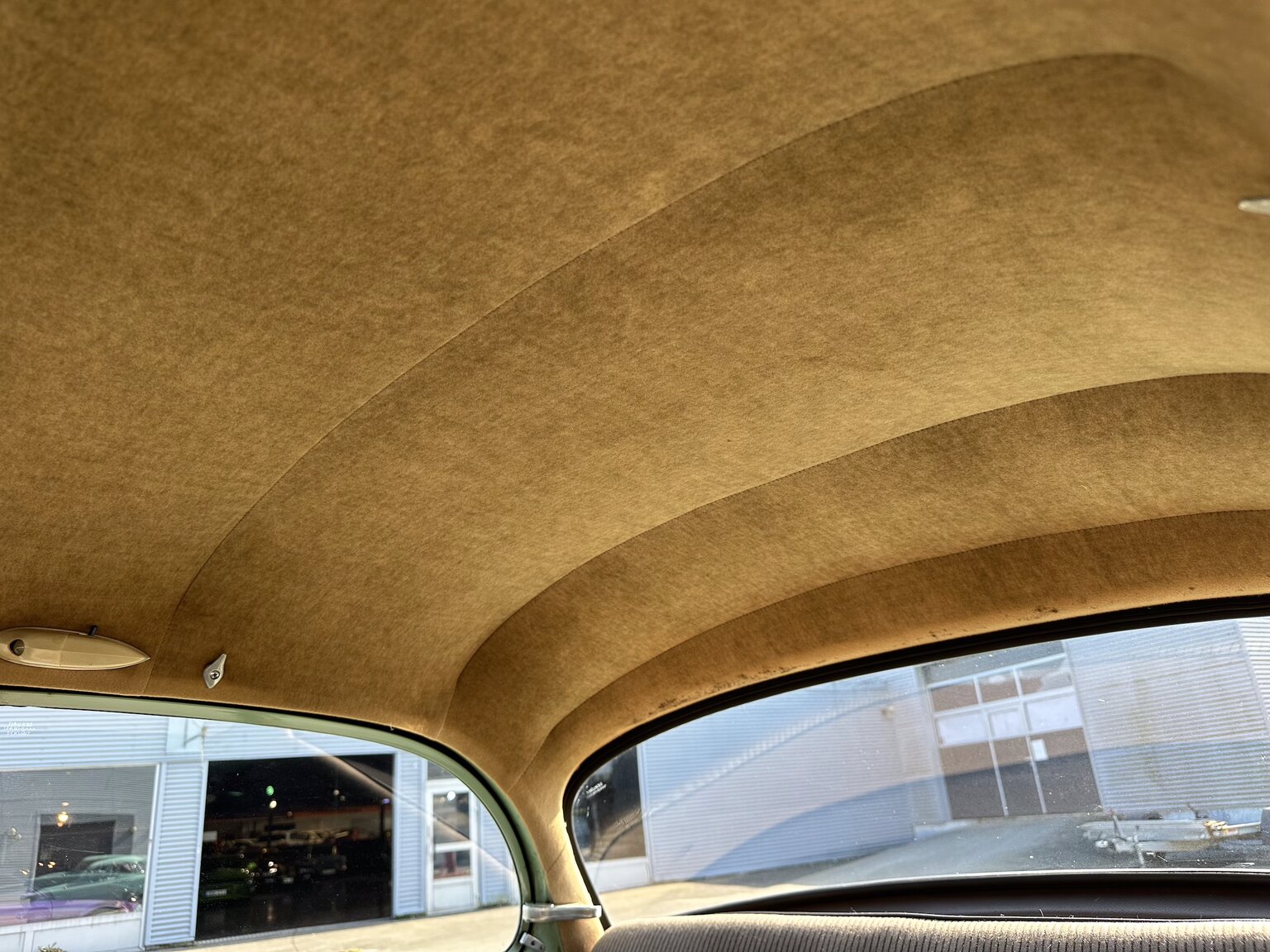 Innenraumfoto von 1956 Opel Olympia Rekord