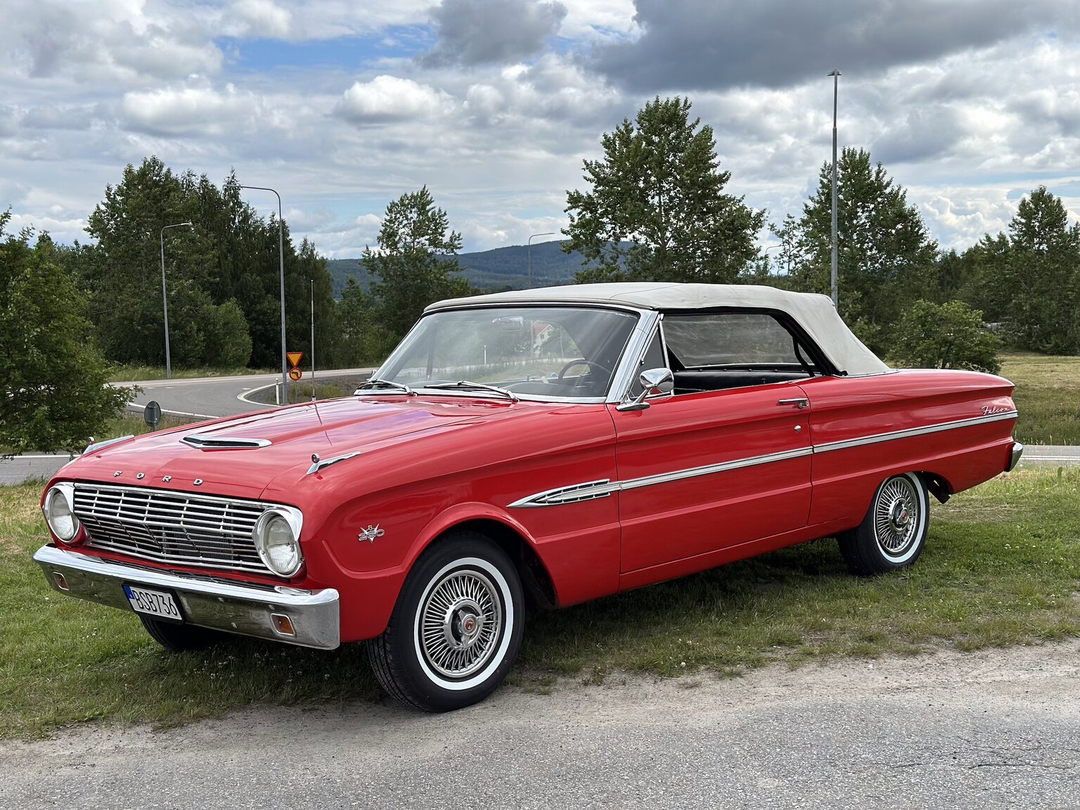 Exteriörbild på 1963 Ford Falcon Futura Convertible