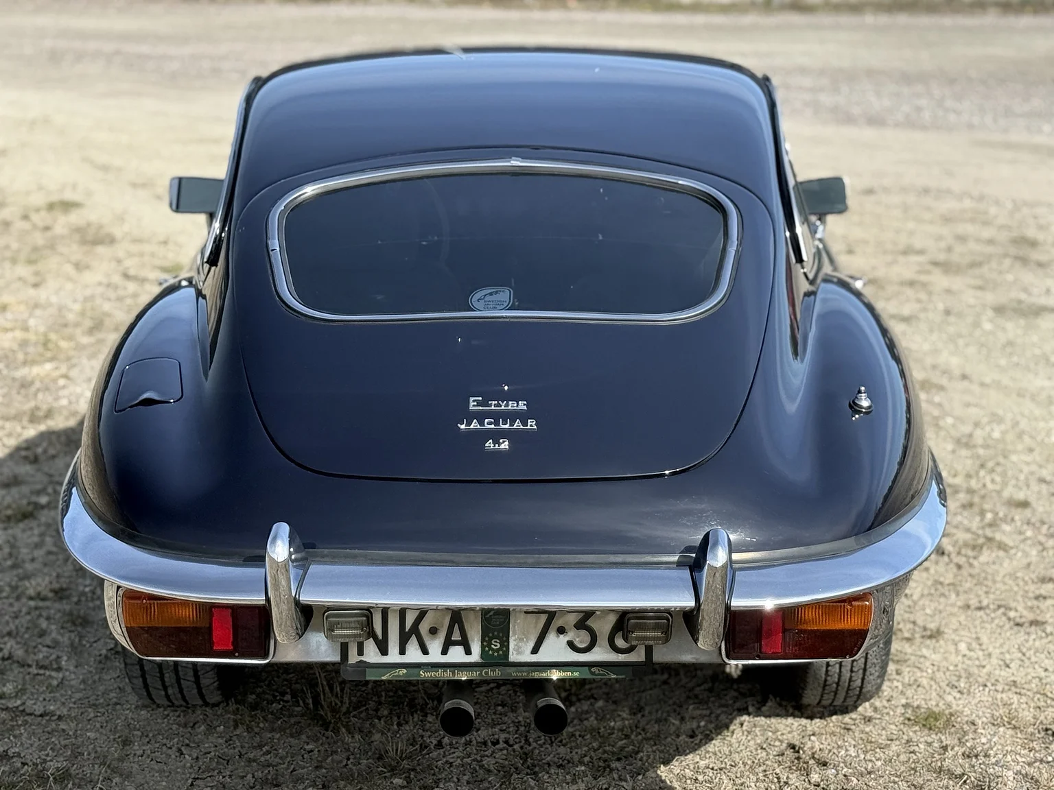 Exterior image of 1969 Jaguar E-Type 4.2 Coupe (21)