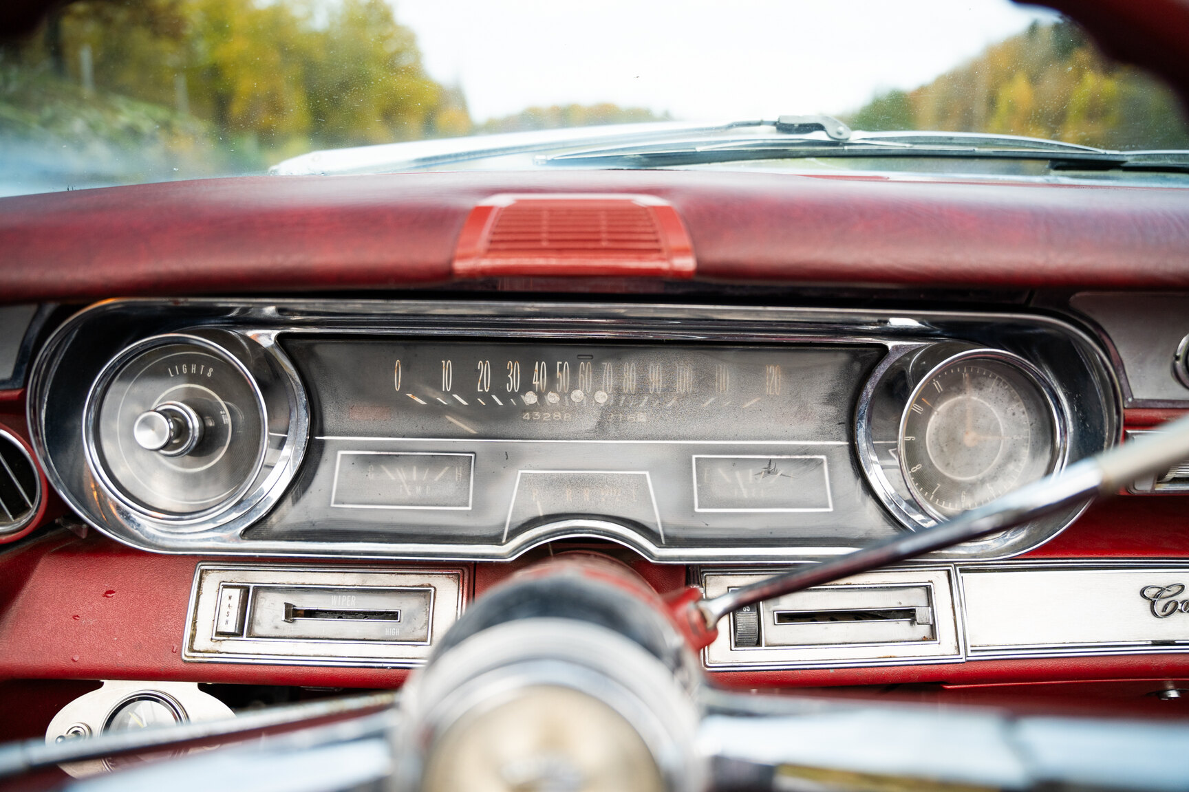 Interior image of 1965 Cadillac De Ville convertible
