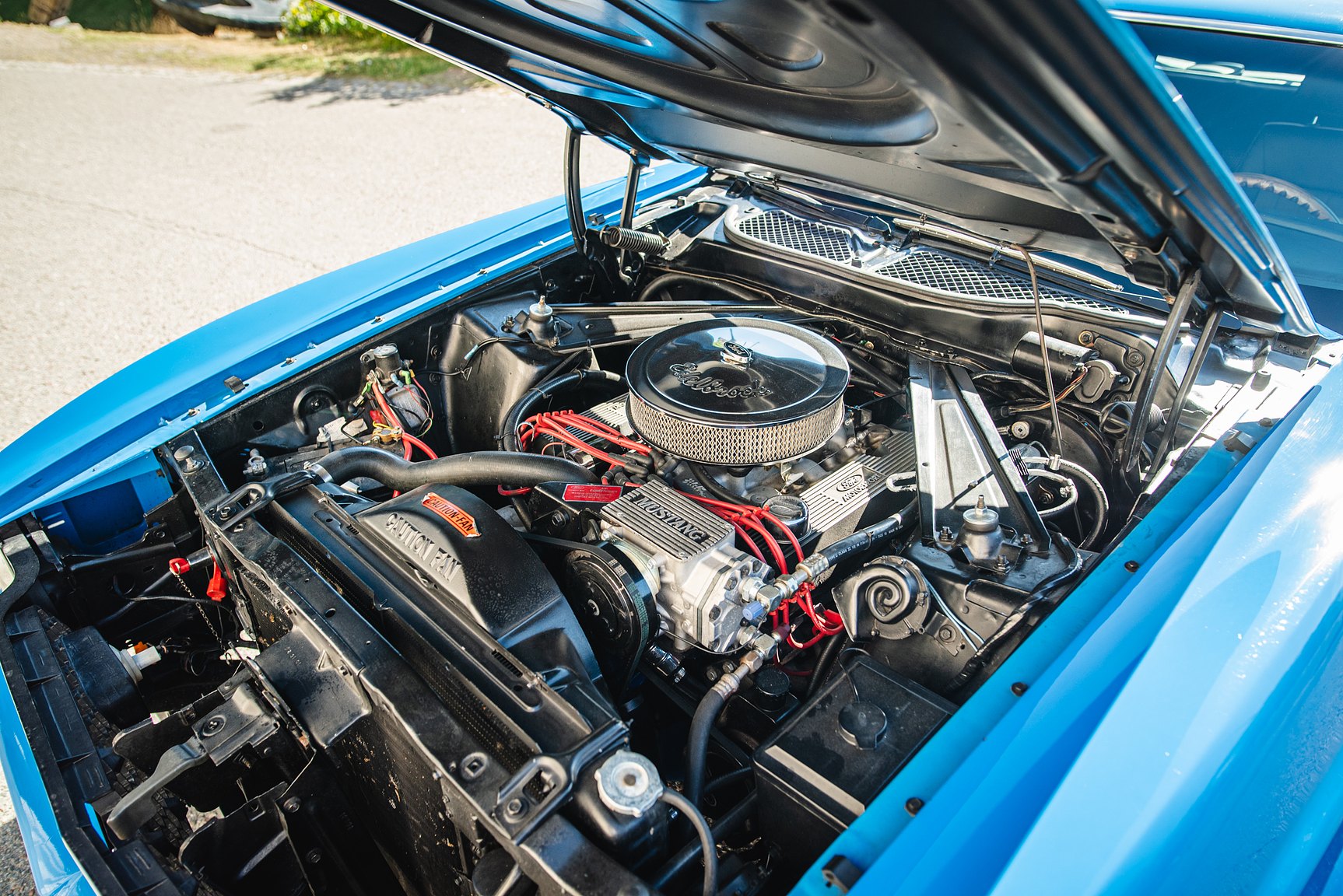 Image of 1971 Ford Mustang Mach 1 mechanics