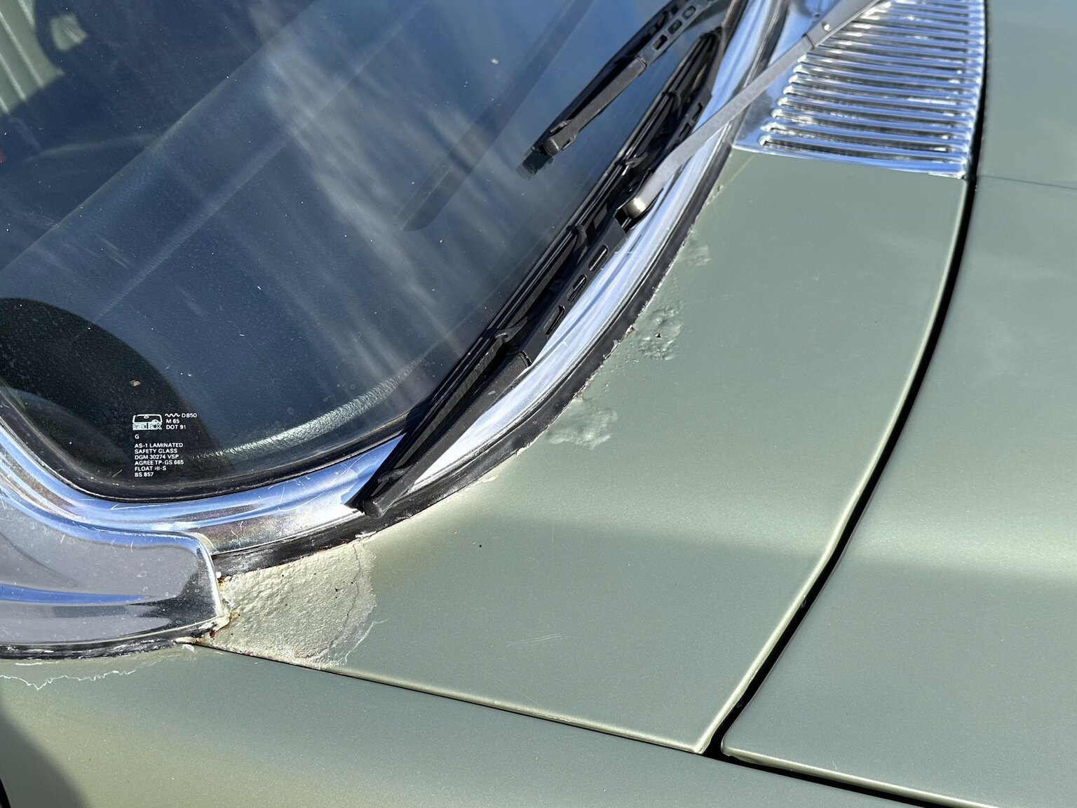 Exteriörbild på 1975 Mercedes Benz 450 SEL (34)