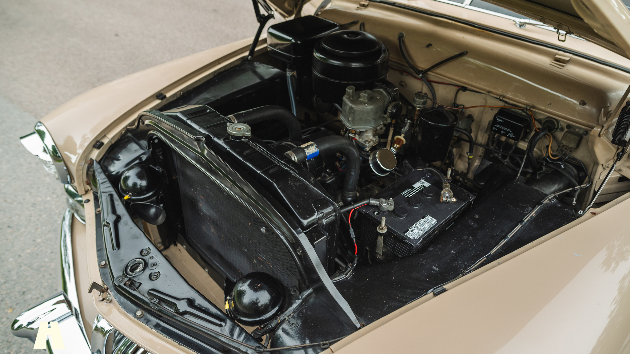 Image of 1950 Mercury Eight Sport Sedan mechanics