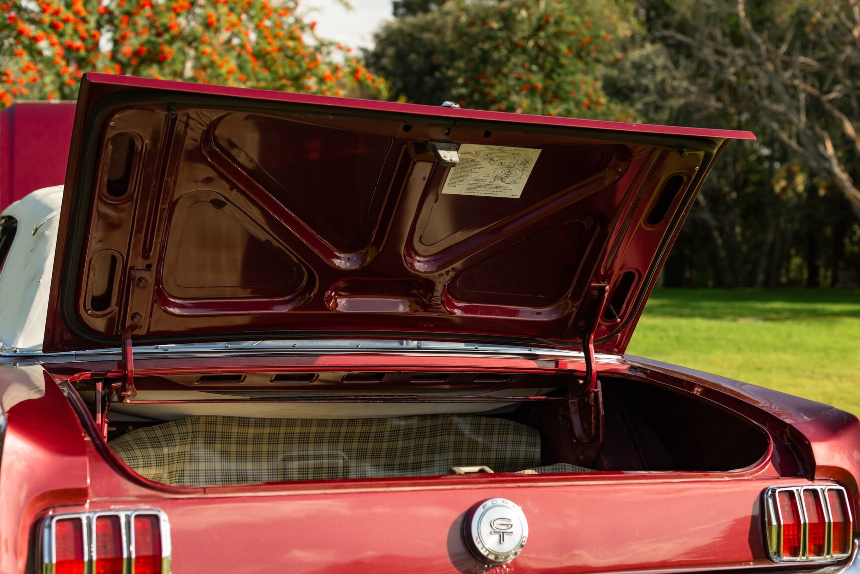 Interiörbild 1966 Ford Mustang Convertible
