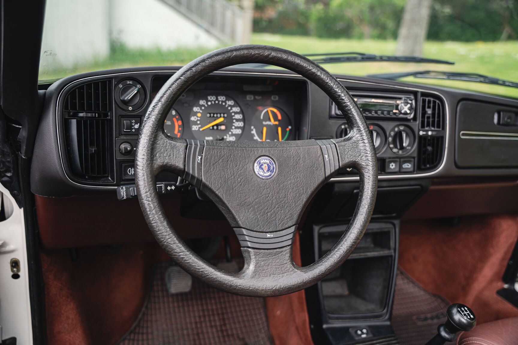 Interior image of 1987 Saab 900 Turbo Convertible