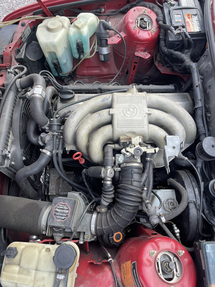 1987 BMW 320i, Mekanik