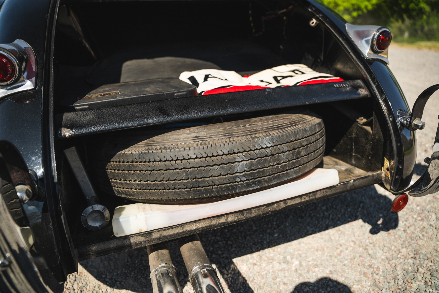 Interiörbild 1951 Jaguar XK 120