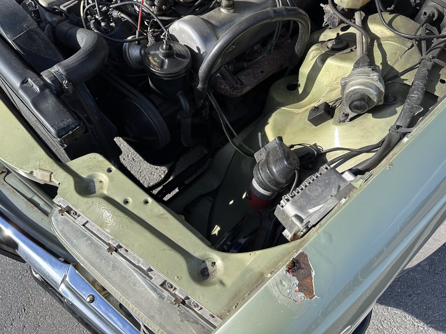 Image of 1975 Mercedes Benz 450 SEL mechanics (3)