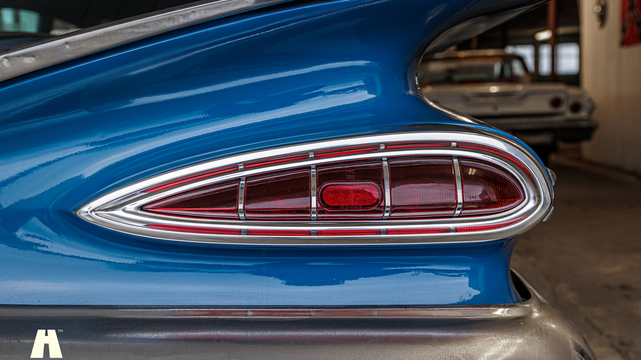 Exteriörbild på 1959 Chevrolet Impala 348