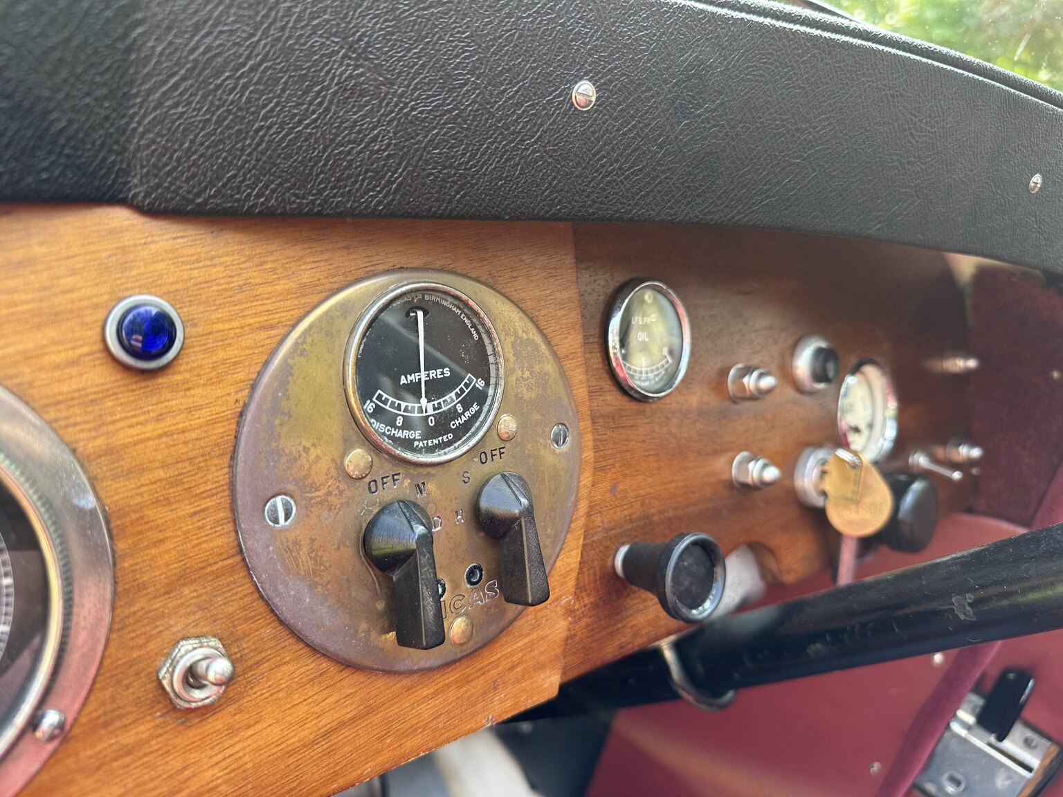 Interiörbild 1938 AUSTIN SEVEN BOAT TAIL