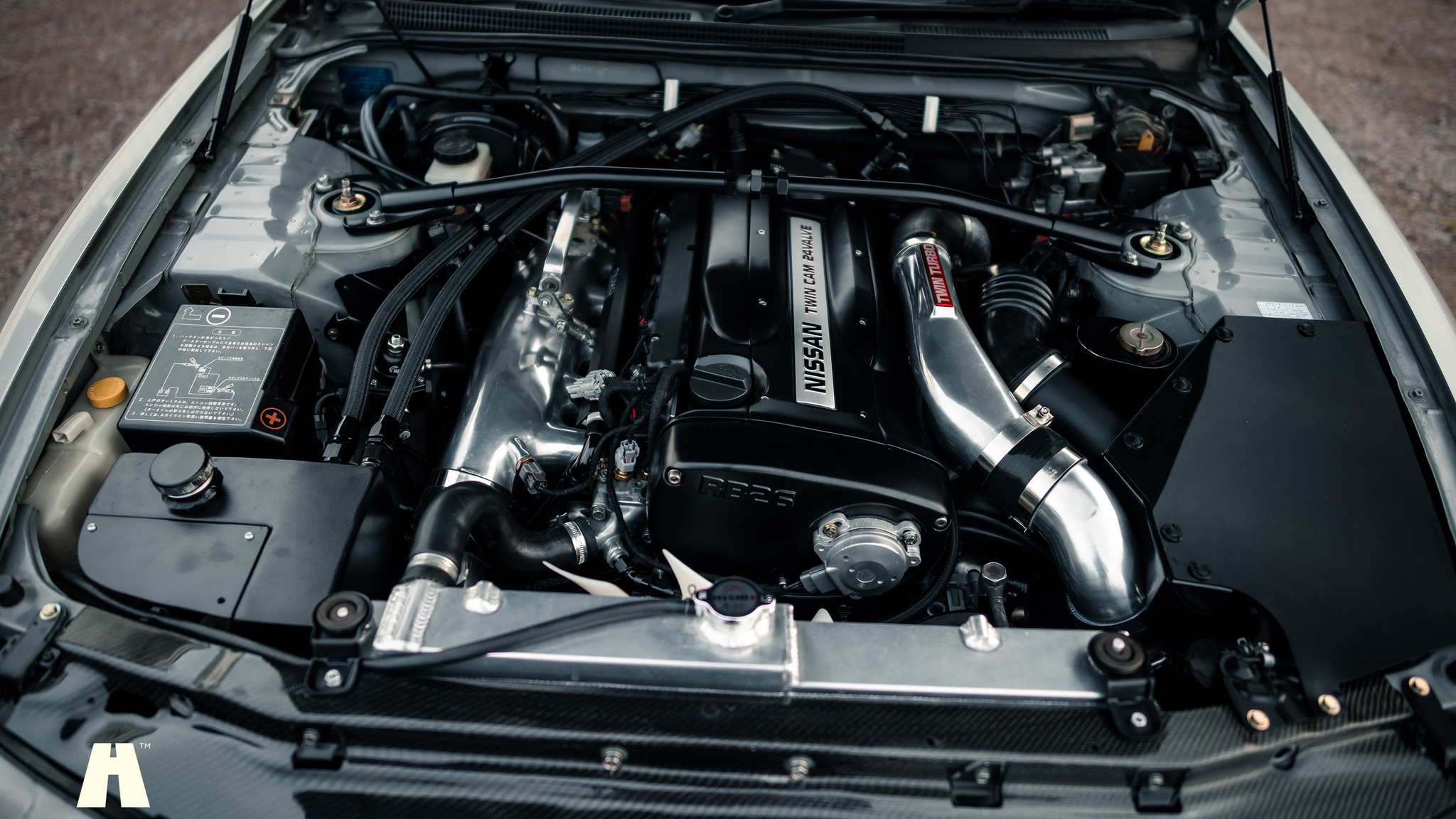 Image of 1996 Nissan Skyline R33 GT-R mechanics