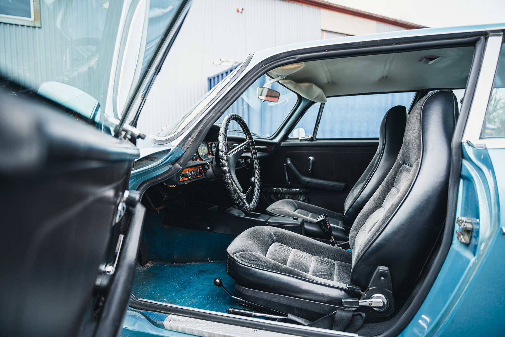 Interiörbild 1972 Volvo 1800 ES