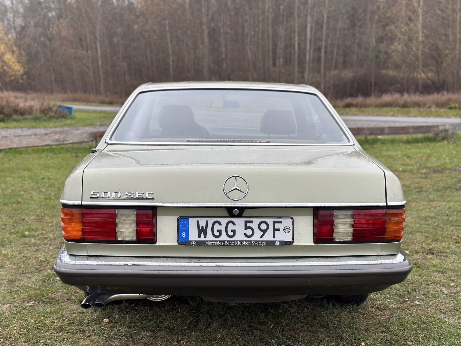 Exteriörbild på 1983 Mercedes-Benz 500 SEC