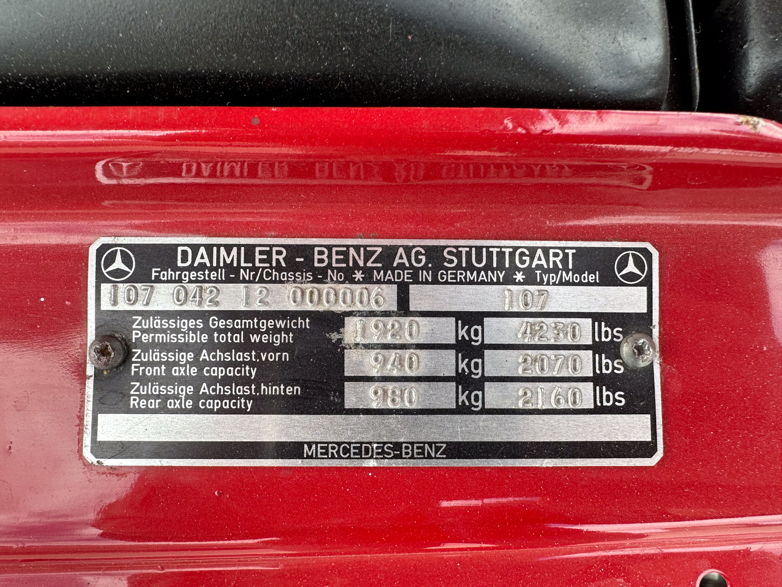 1975 Mercedes-Benz 280 SL (7), Mekanik