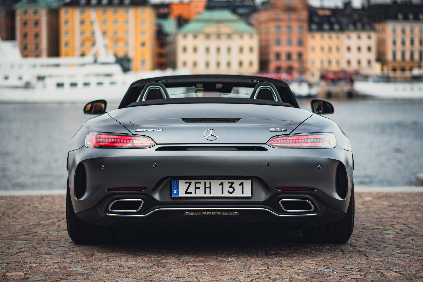 Exterior image of 2018 Mercedes-Benz AMG GT C