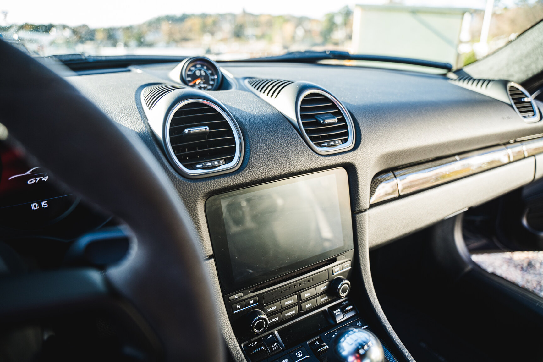 Interiörbild 2020 Porsche 718 Cayman GT4