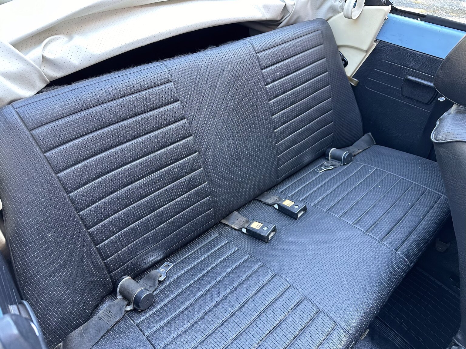 Interiörbild 1979 Volkswagen Beetle 1303 Käfer